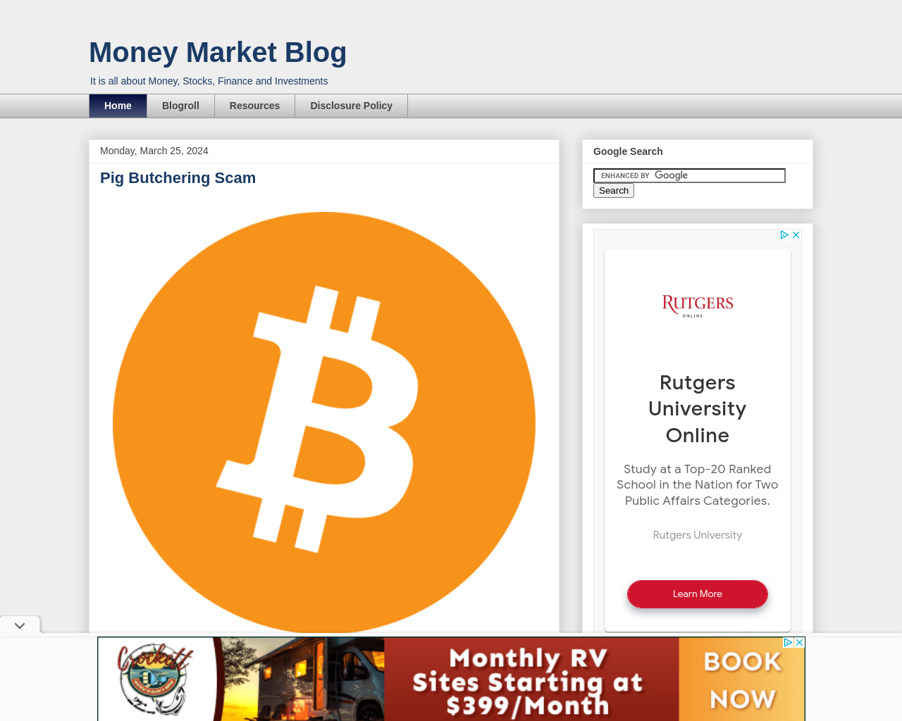 Money Market Blog