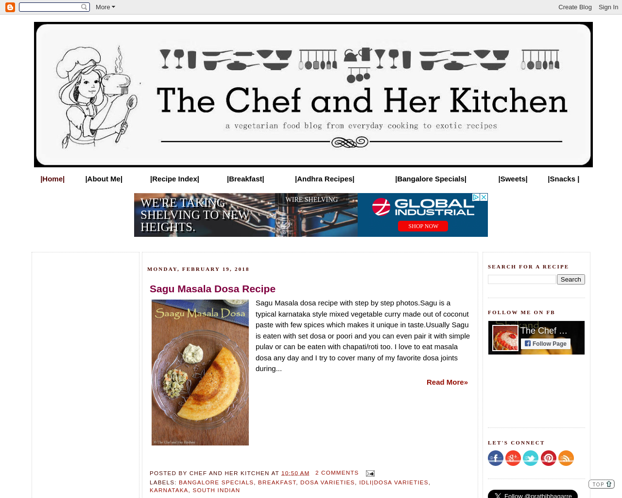 The Chef and Her Kitchen