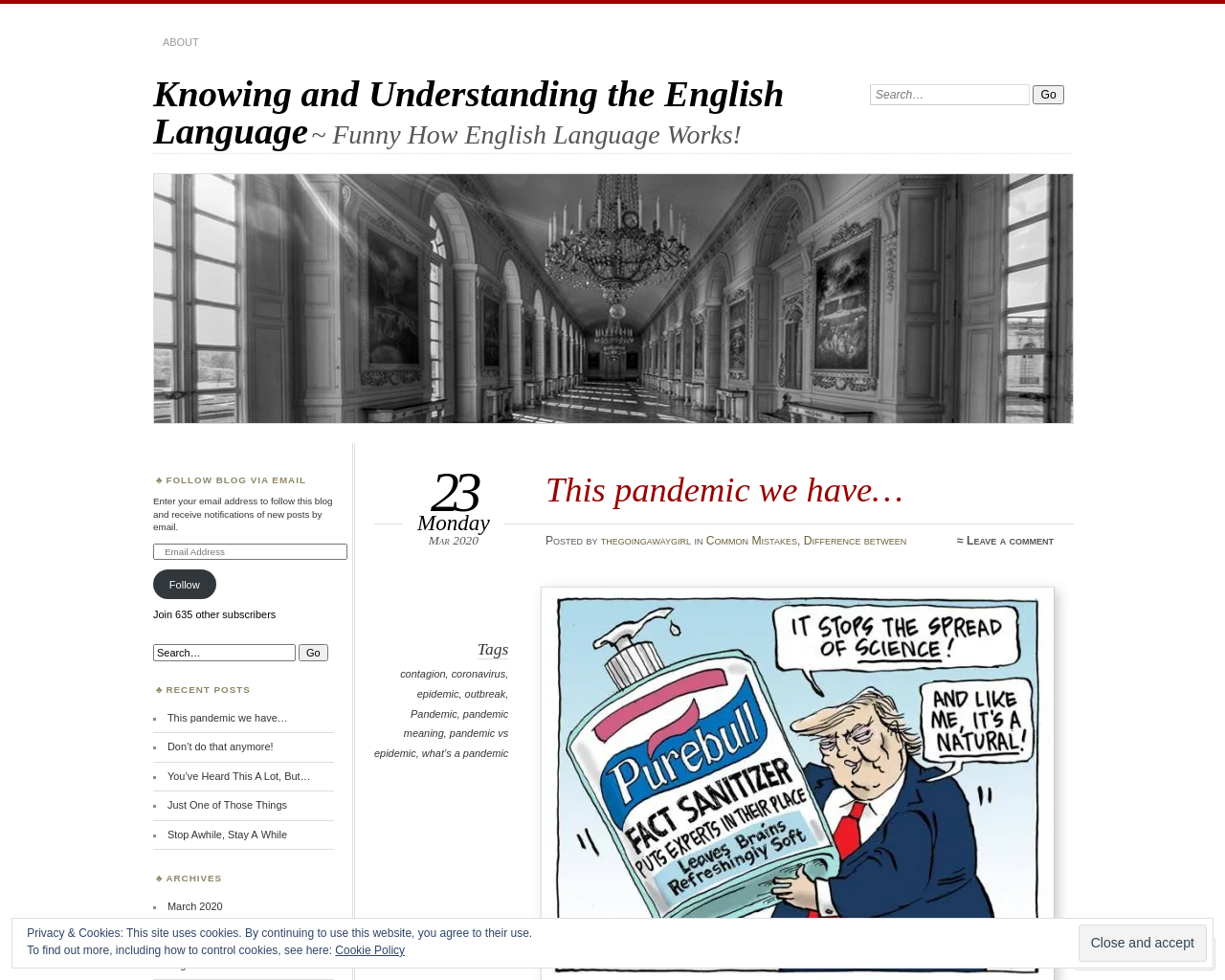Knowing and Understanding the English Language