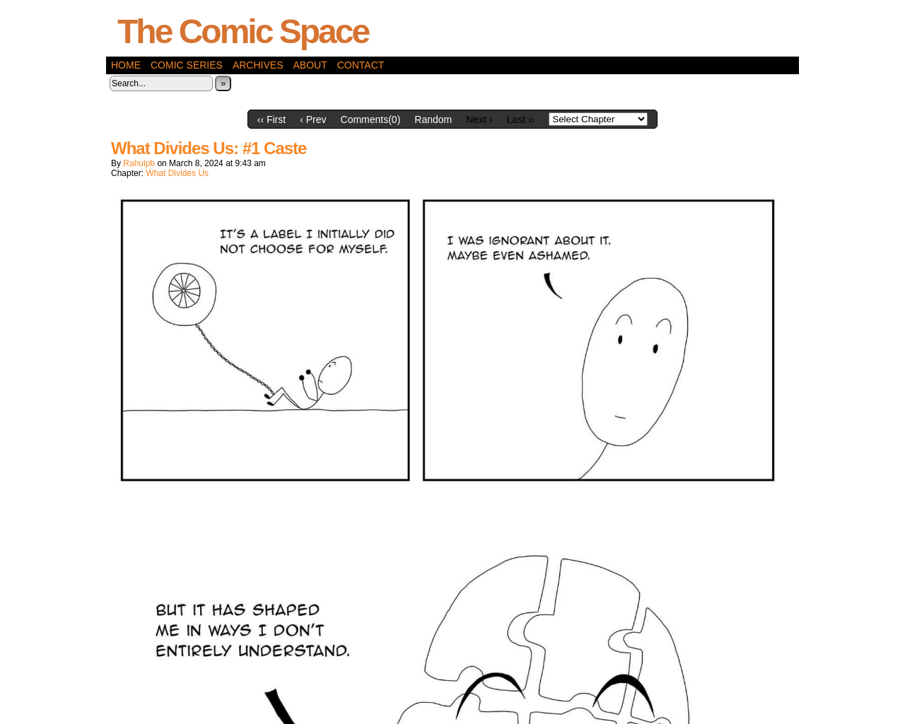 The Comic Space