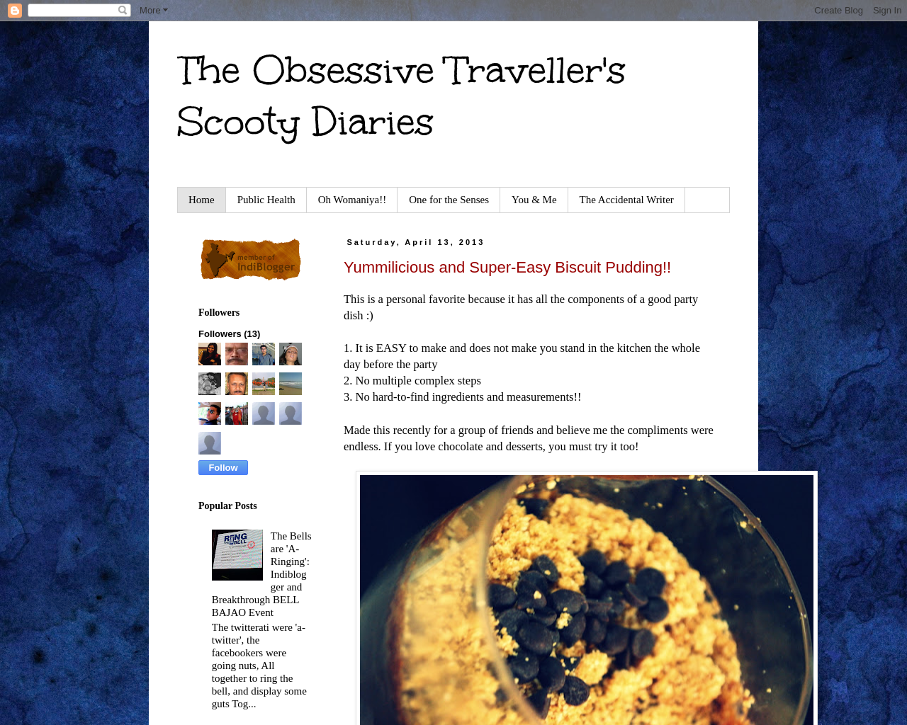 The Obsessive Traveller's Scooty Diaries