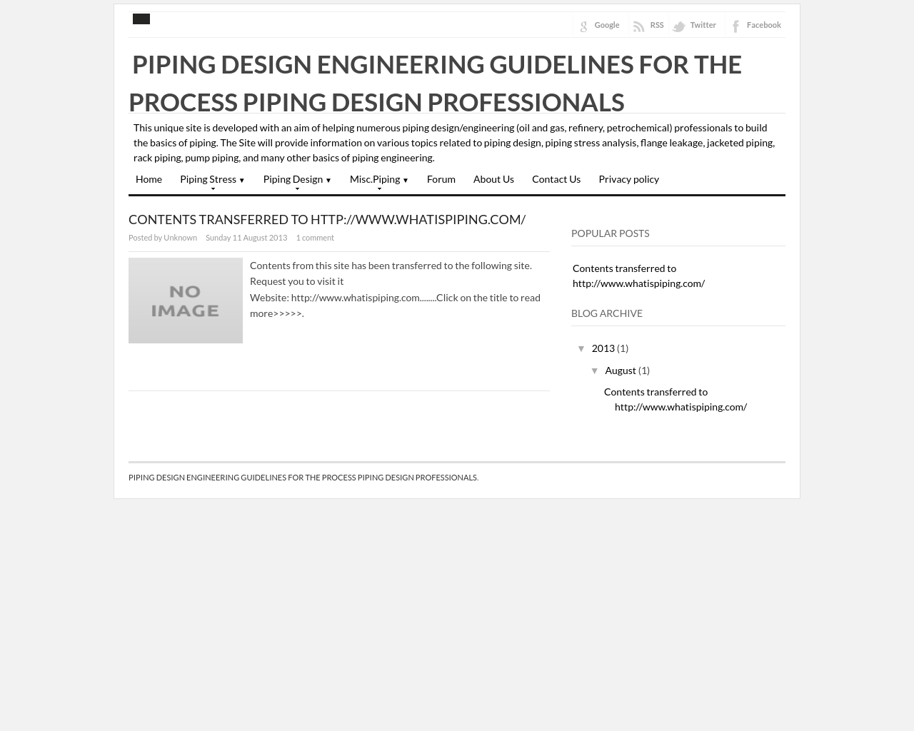 PIPING DESIGN ENGINEERING GUIDELINES FOR THE PROCESS PIPING DESIGN PROFESSIONALS