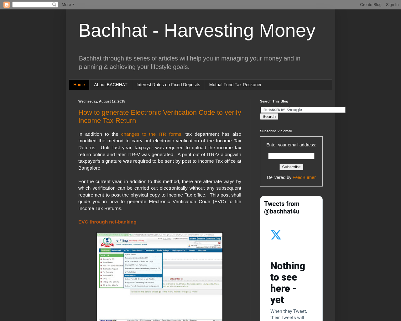Bachhat - Harvesting Money