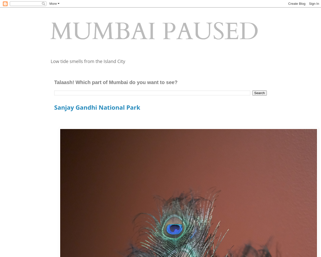 Mumbai Paused.  