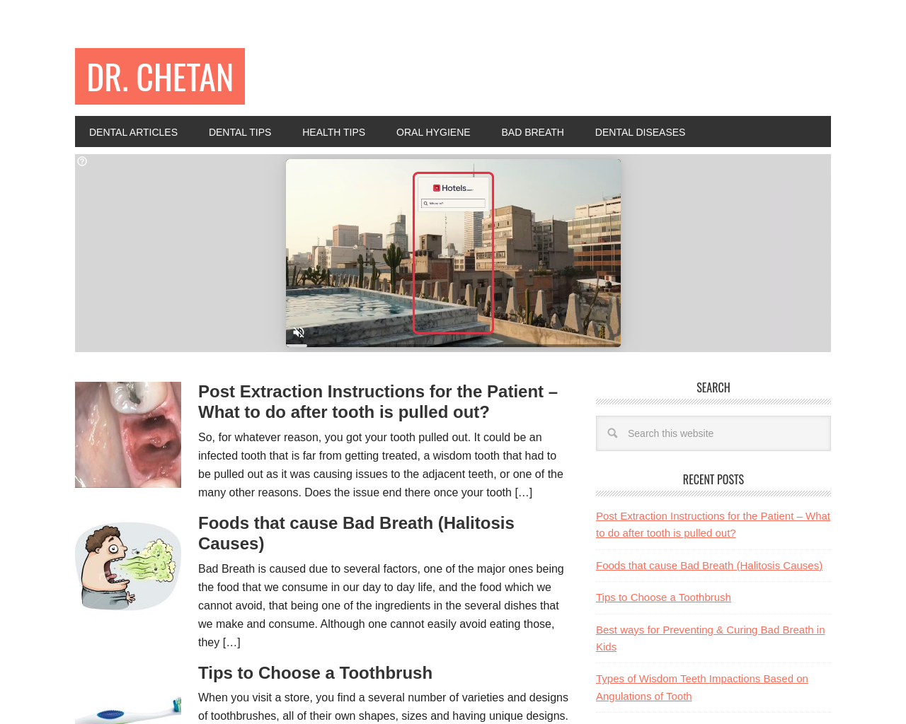 Dr. Chetan Dental Blog