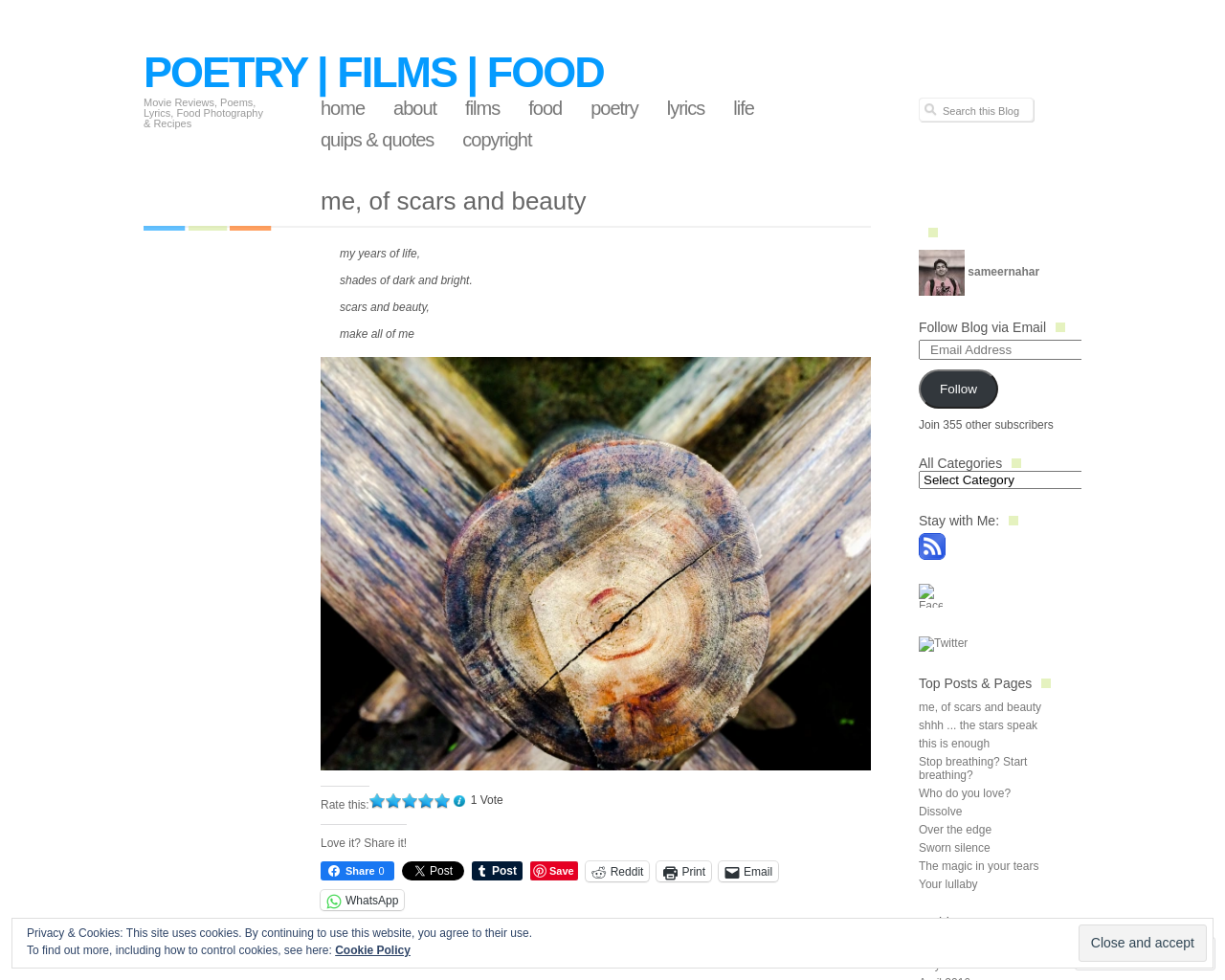 Films|Food|Poetry