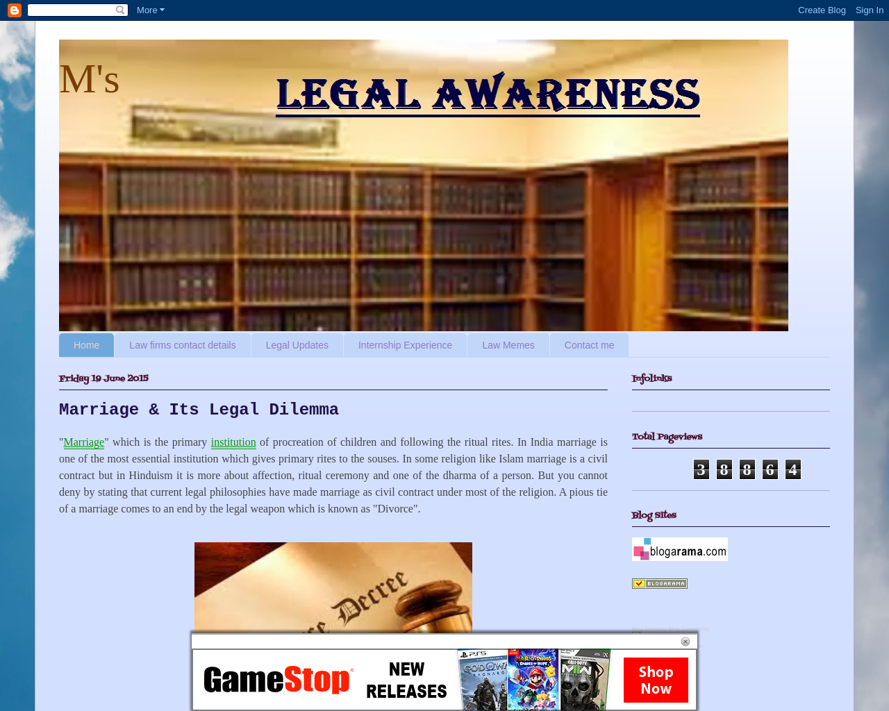 Legal Awareness 