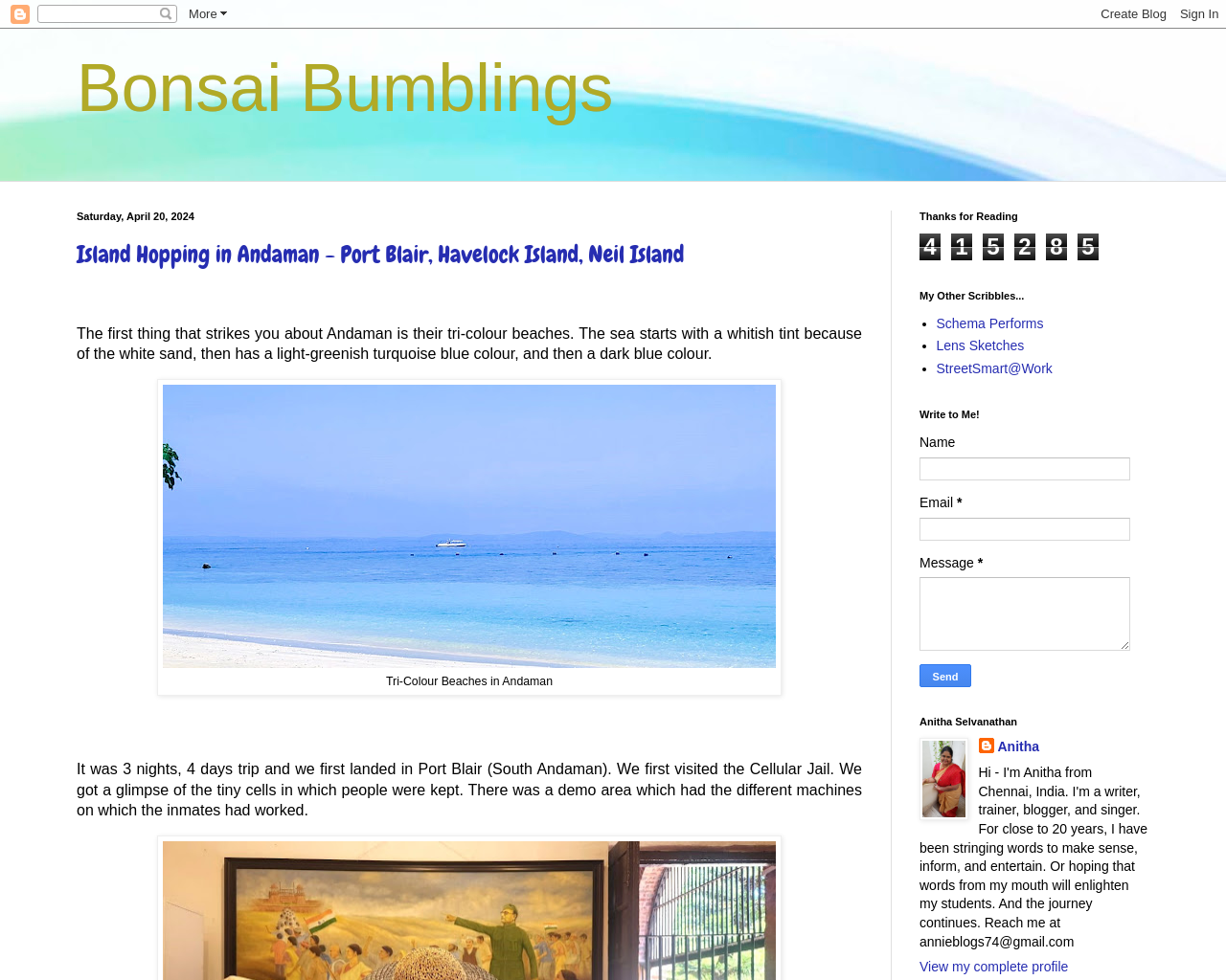 Bonsai Bumblings