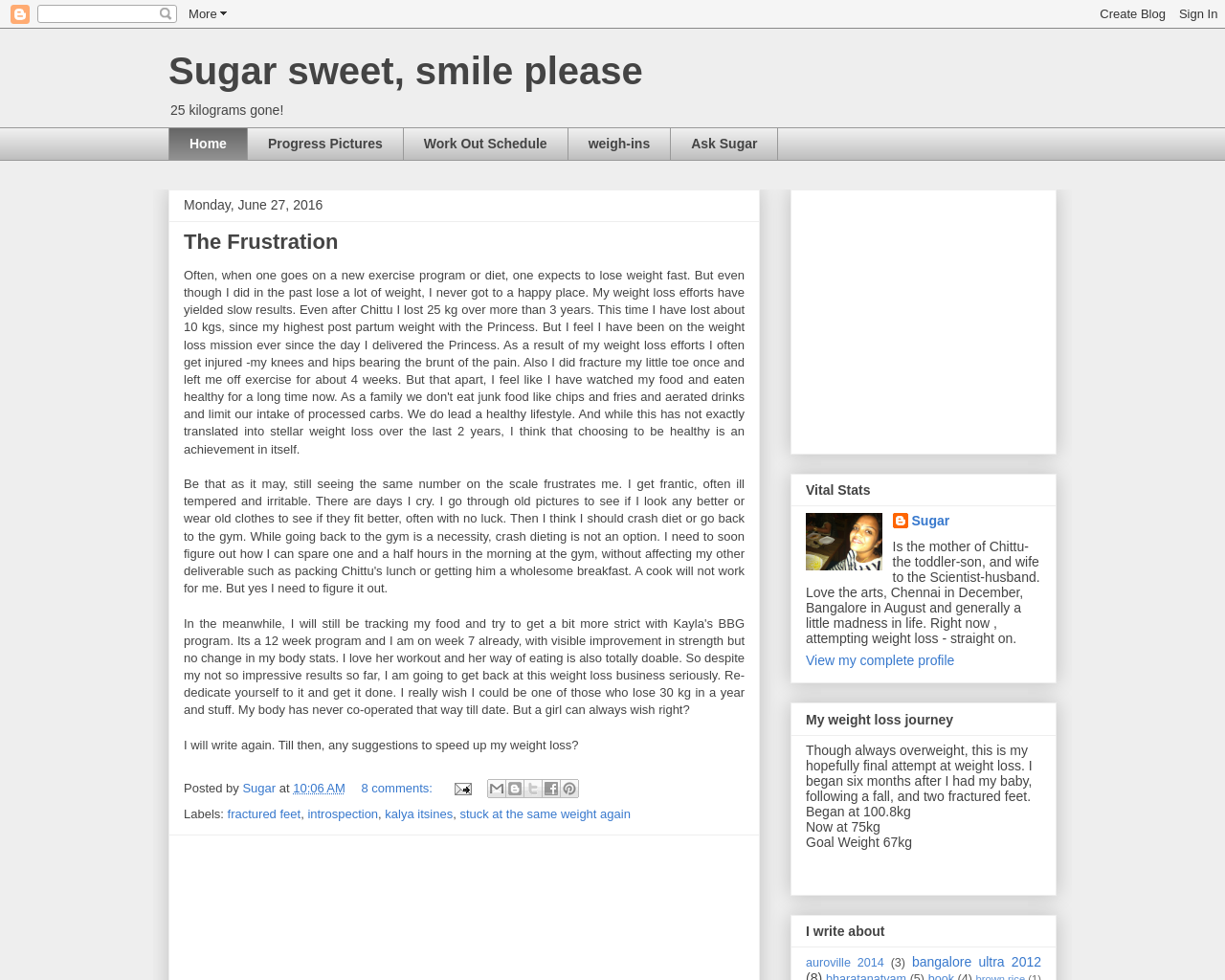Sugar sweet, smile please