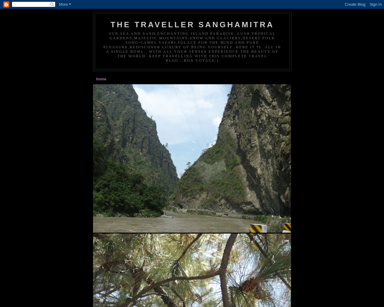 The Traveller Sanghamitra