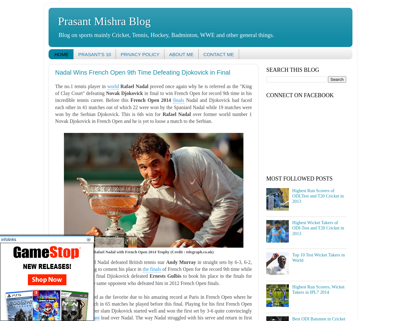 Prashant Mishra's Blog 