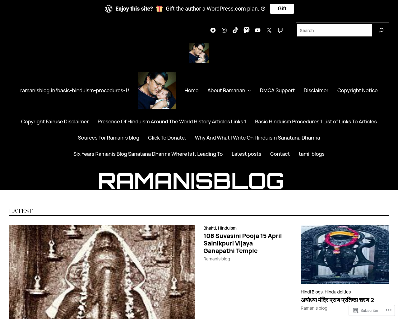 Ramani's blog.
