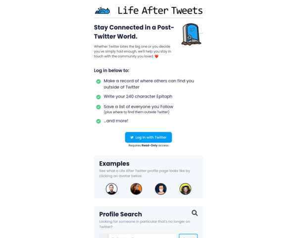 https://LifeAfterTweets.com/