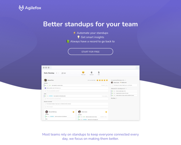 https://standups.agilefox.app/